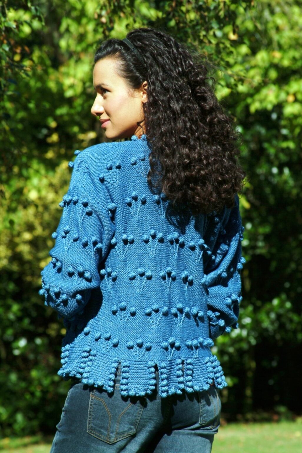 Heather Cardigan | Custom Dyed Yarn – McCabe Knitwear