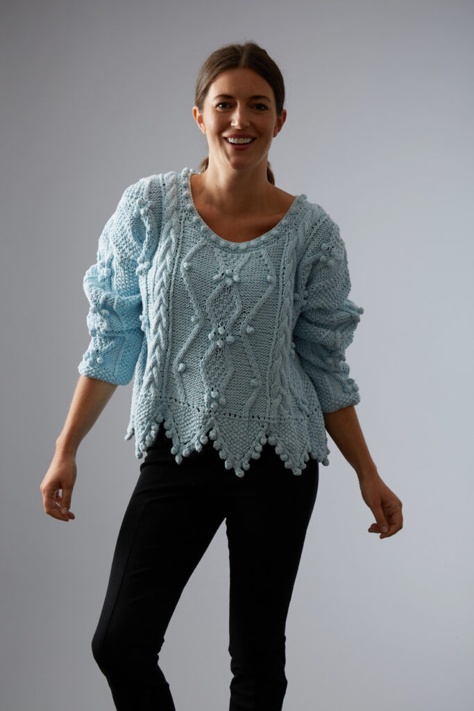 Alice Jumper | Natural Organic Yarn – McCabe Knitwear