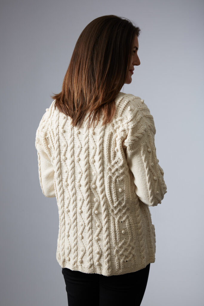 Bethany Jacketigan | Natural Organic Yarn – McCabe Knitwear